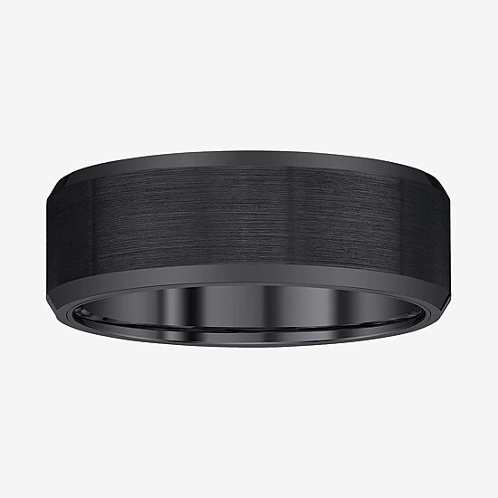 Mens 8MM Tungsten Wedding Band