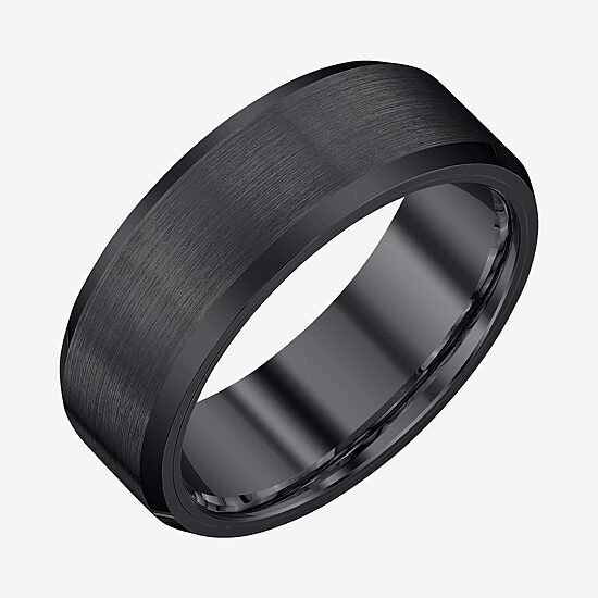 Mens 8MM Tungsten Wedding Band