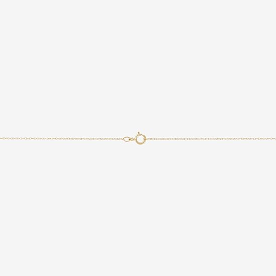 14K Gold Crucifix Pendant 