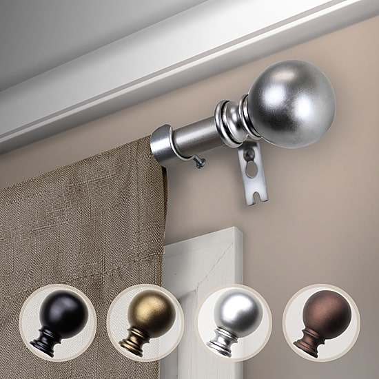 Rod Desyne Luna ⅝" Adjustable Curtain Rod