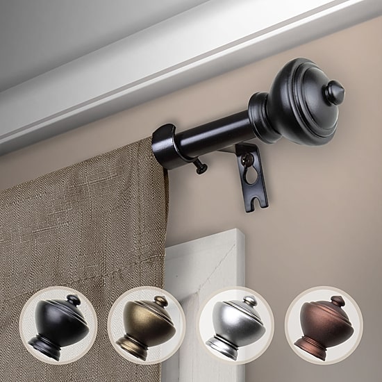 Rod Desyne Savannah ⅝" Adjustable Curtain Rod