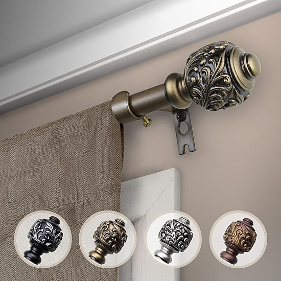 Rod Desyne Tilly ⅝" Adjustable Curtain Rod