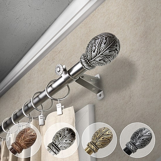 Rod Desyne Forest 13/16" Adjustable Curtain Rod