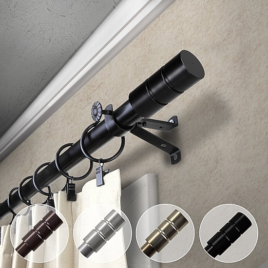 Rod Desyne Theo 13/16" Adjustable Curtain Rod