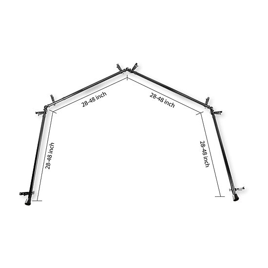 Rod Desyne Naomi 4 Sided Bay Window Rod