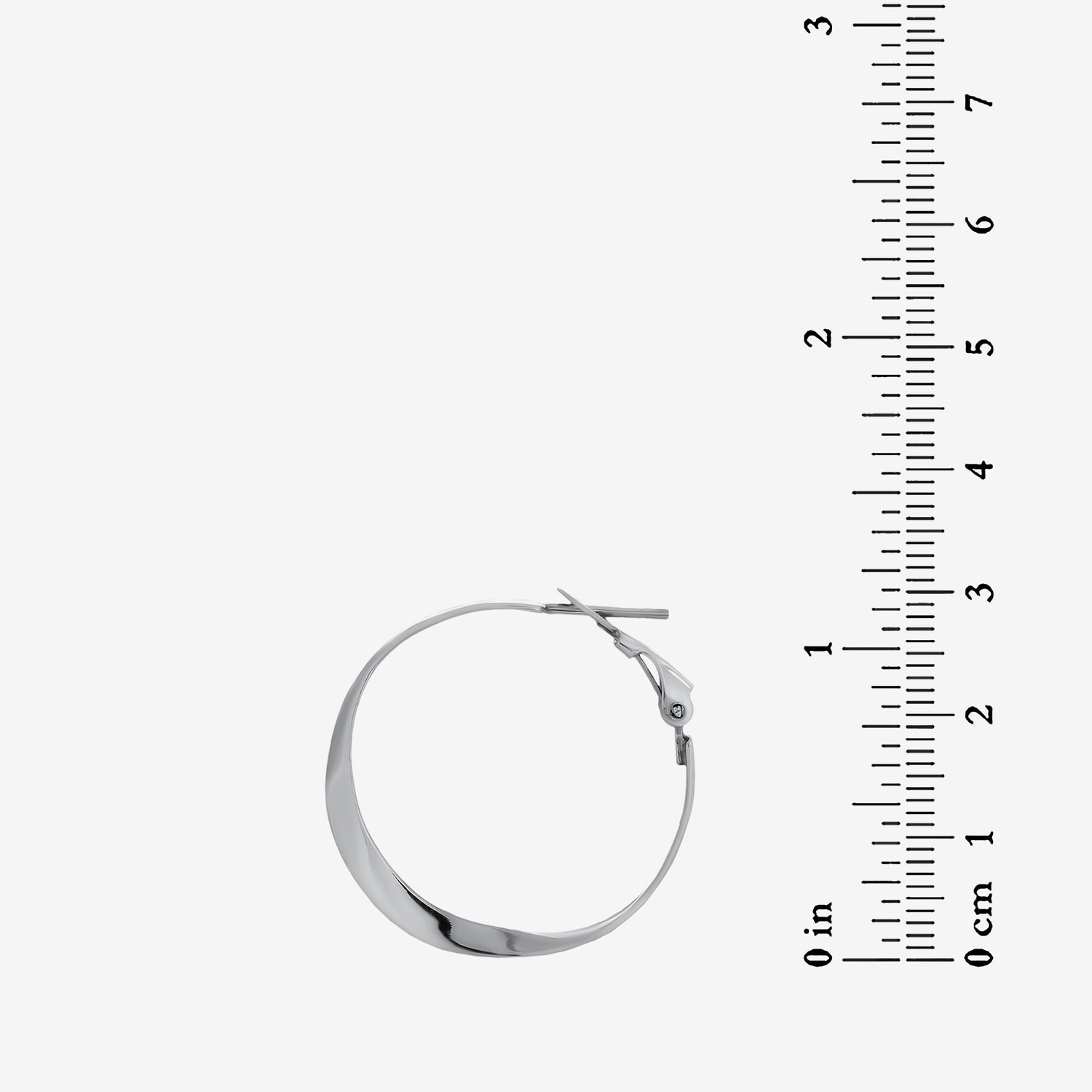 Hoop Earrings Sterling Silver