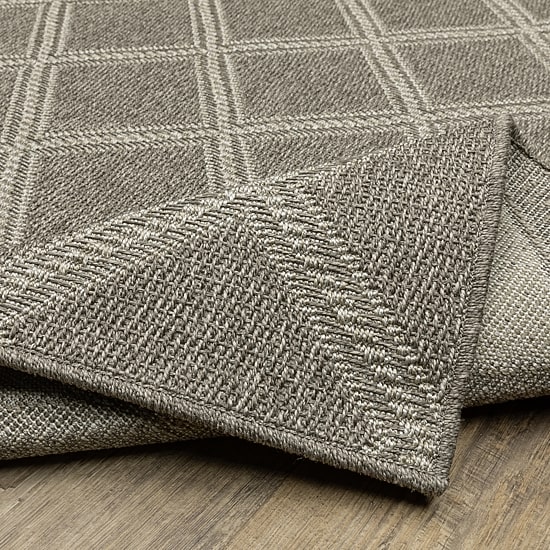 Covington Home Carina Woven Diamonds Indoor Outdoor Rectangular Area Rug