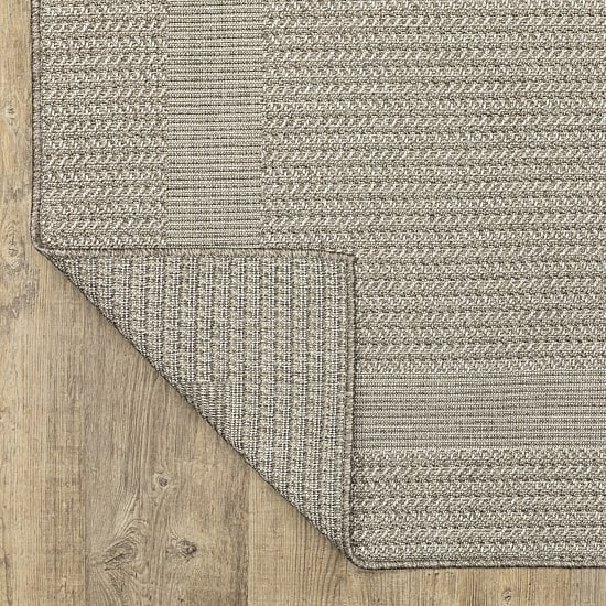 Covington Home Carina Textured Border Indoor Outdoor Rectangular Area Rug