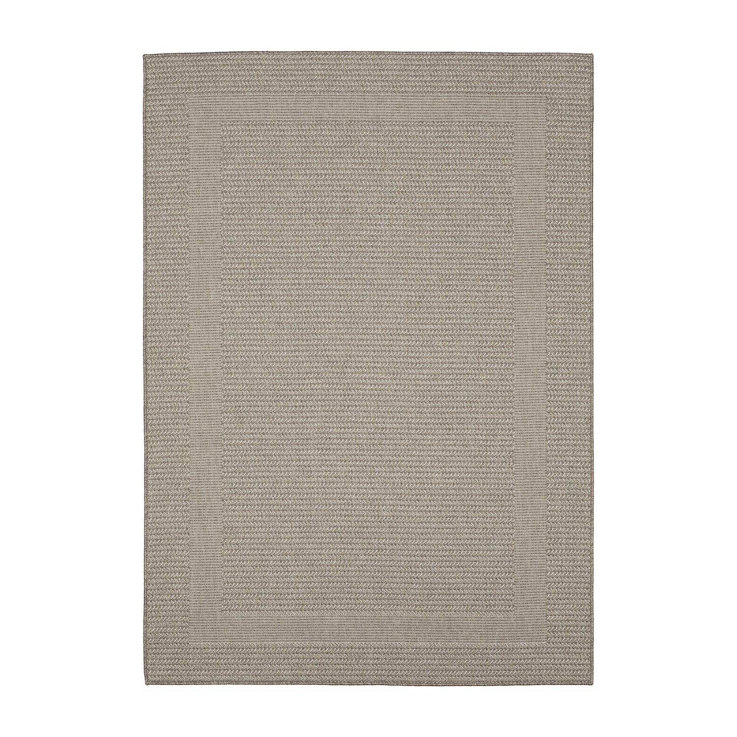 Covington Home Carina Textured Border Indoor Outdoor Rectangular Area Rug