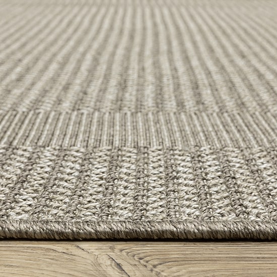 Covington Home Carina Textured Border Indoor Outdoor Rectangular Area Rug