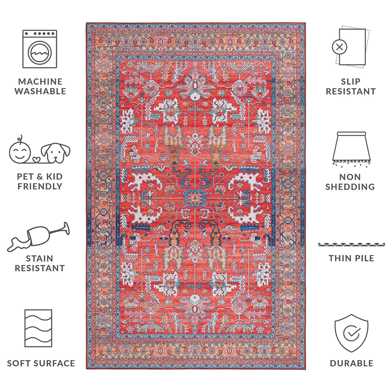 Safavieh Tucson Liam Indoor Rectangular Accent Rug