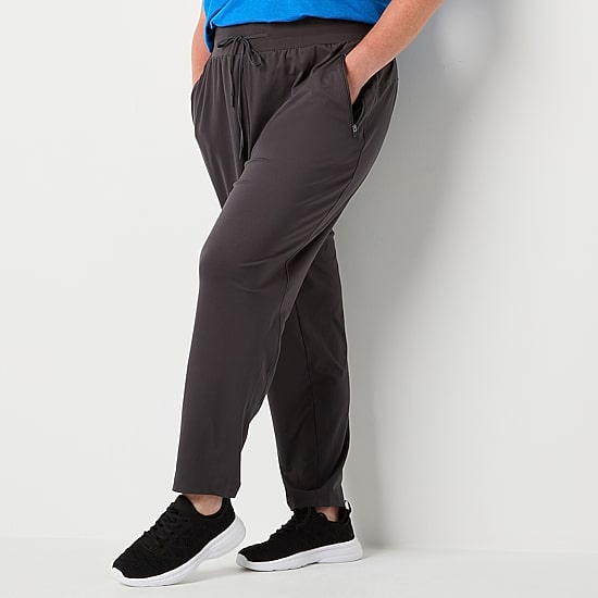 Xersion EverUltra™-Lite Womens Tapered Mid Rise Regular Fit Plus Active Jogger Pant