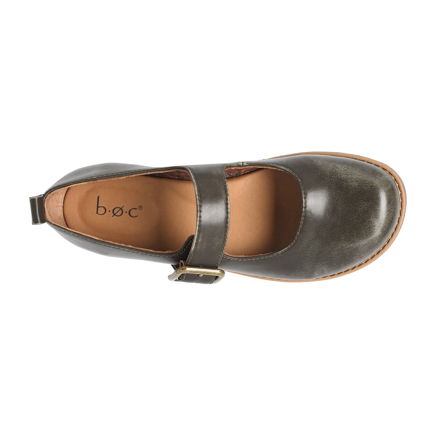 BOC by Born Lara Womens Round Closed Toe Mary Jane Shoes