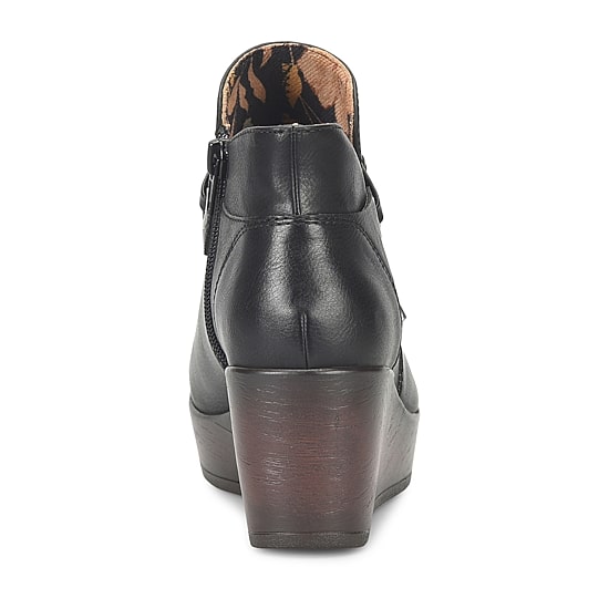 BOC by Born Womens Leonna Wedge Heel Booties