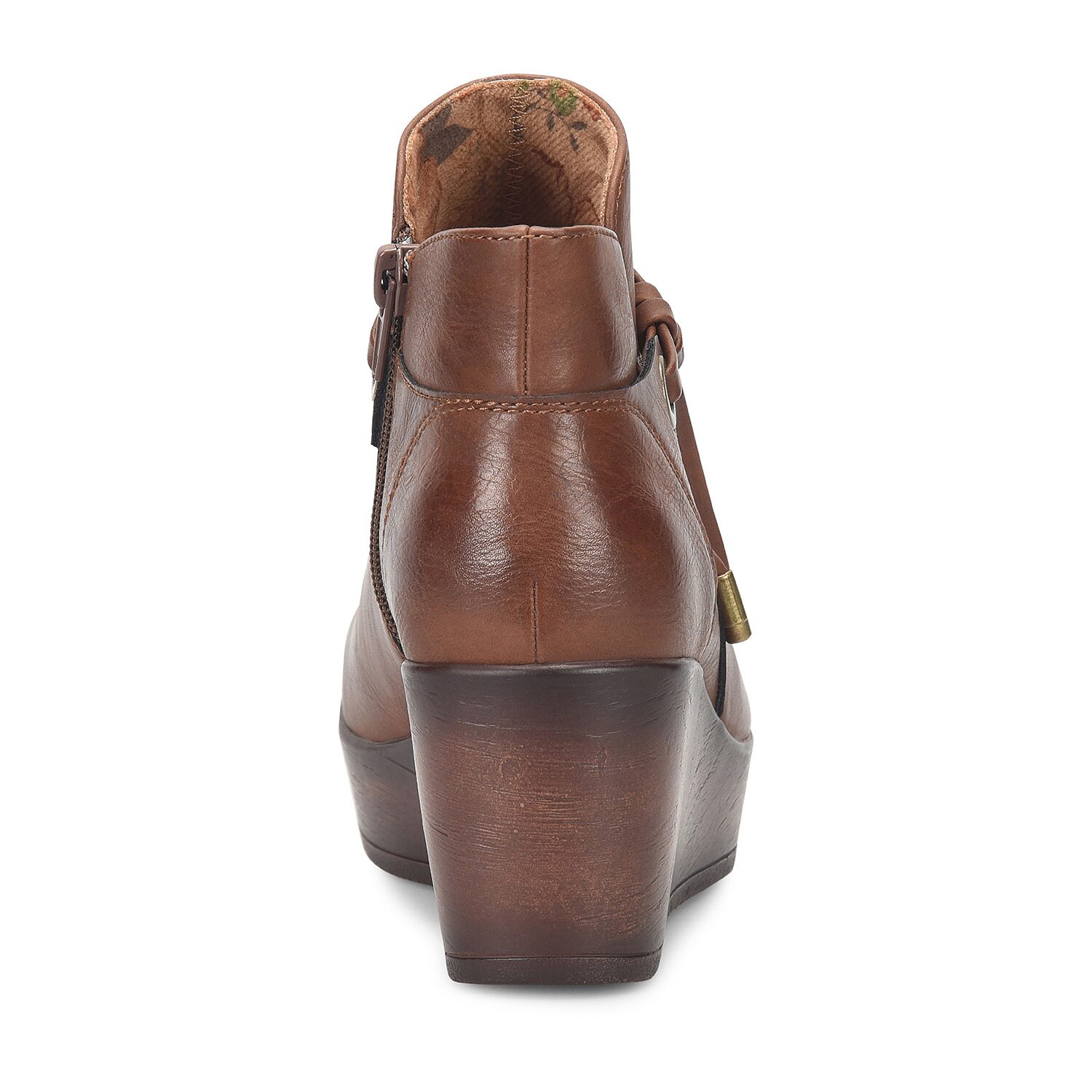 BOC by Born Womens Leonna Wedge Heel Booties