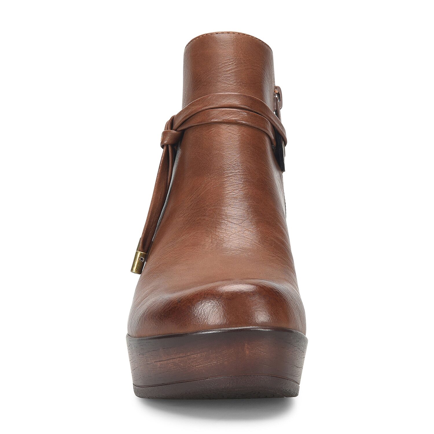 BOC by Born Womens Leonna Wedge Heel Booties