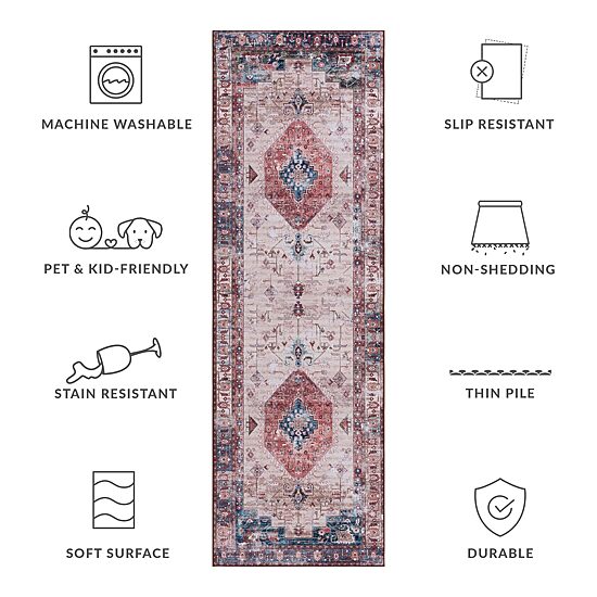 Safavieh Tucson Zoey 30"X96" Indoor Rectangular Runner