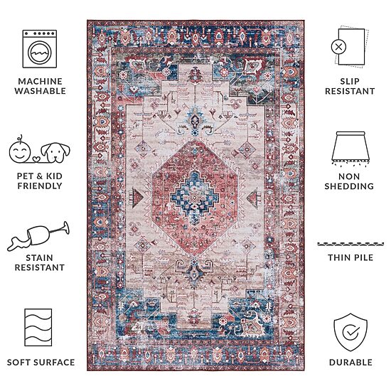 Safavieh Tucson Zoey 36"X60" Indoor Rectangular Accent Rug