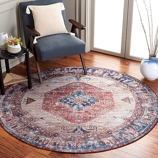 Safavieh Tucson Zoey 6'X6' Indoor Round Area Rug
