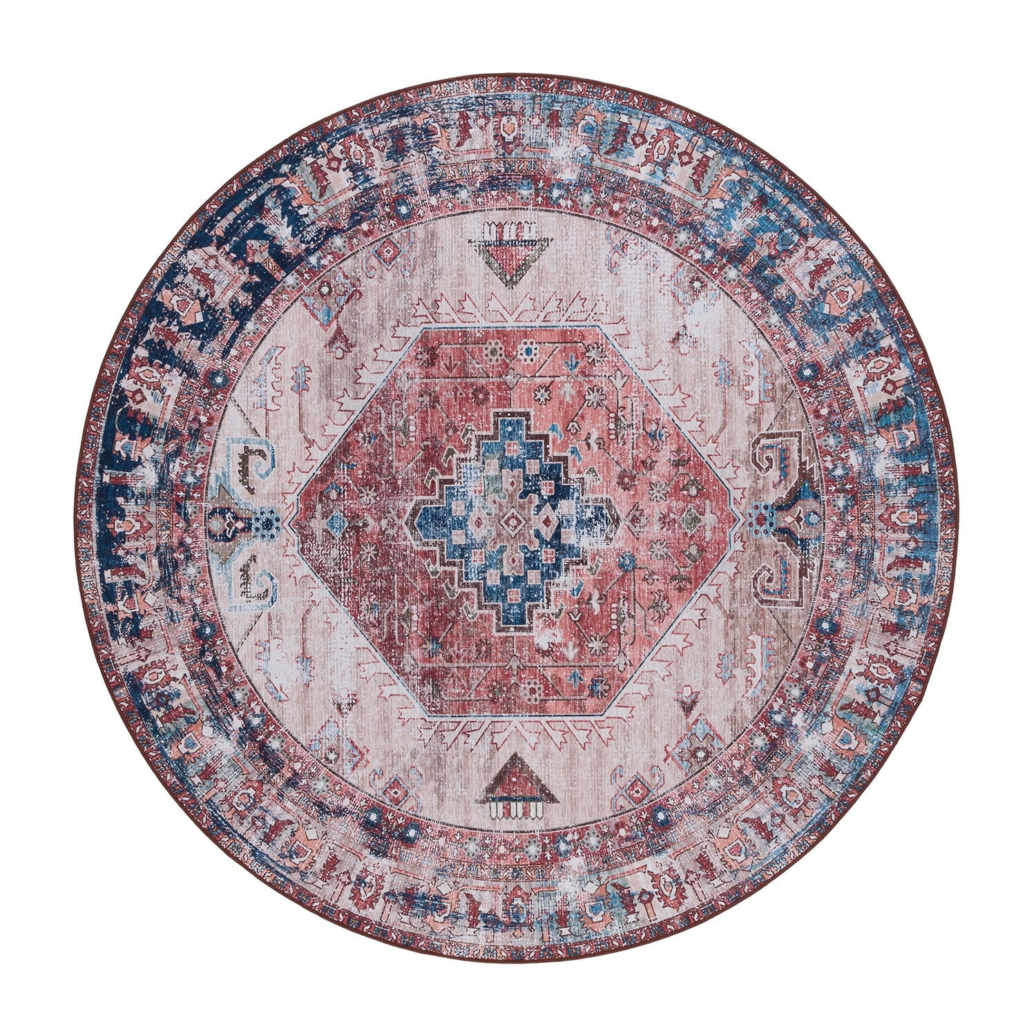 Safavieh Tucson Zoey 6'X6' Indoor Round Area Rug