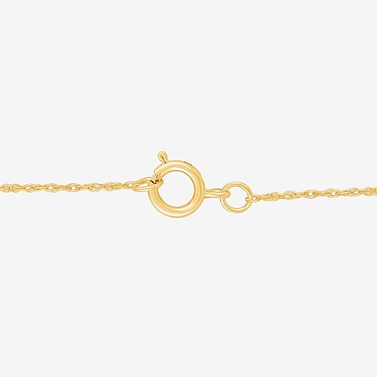 D Womens Genuine Blue Topaz 14K Gold Over Silver 18 Inch Pendant Necklace