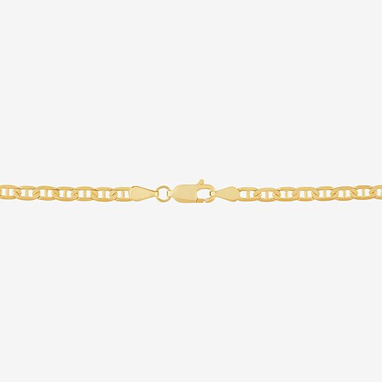 Unisex Adult 14K Gold 18 Inch Link Chain Necklace