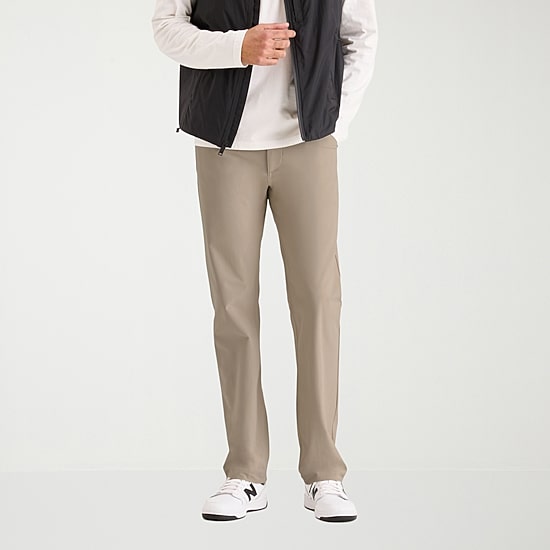 Dockers Go Airweave 5 Pocket Mens Straight Fit Flat Front Pant