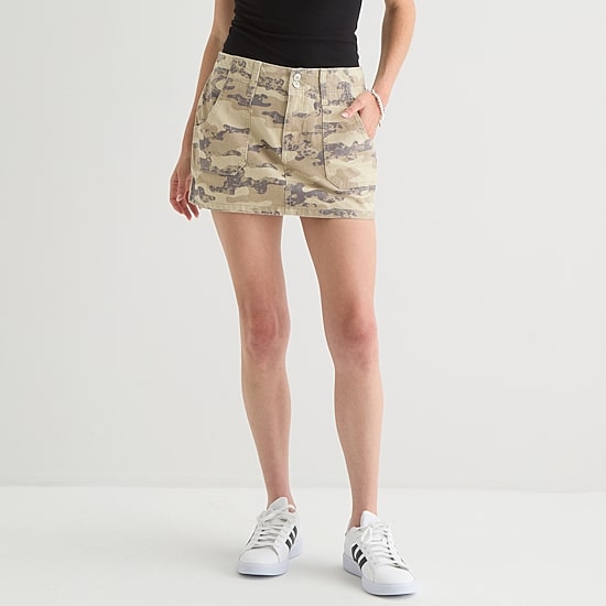 Arizona Womens Juniors A-Line Skirt