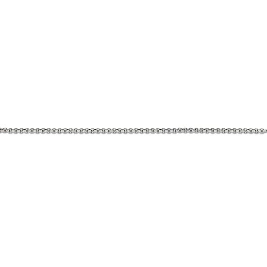 Mens Stainless Steel 18" 2mm Round Box Chain