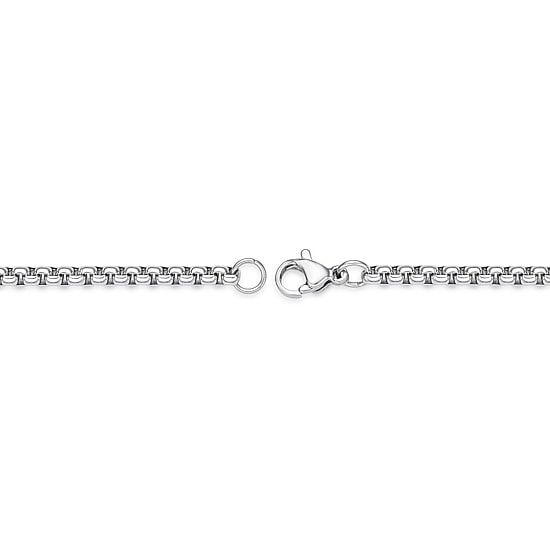 Mens Stainless Steel 18" 4mm Box Chain