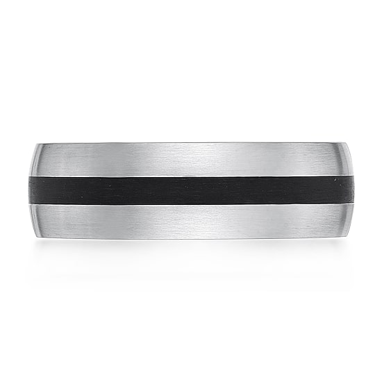 Mens Two-Tone Stainless Steel Band