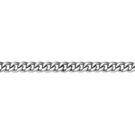 Mens Stainless Steel 9" 12mm Chunky Curb Bracelet