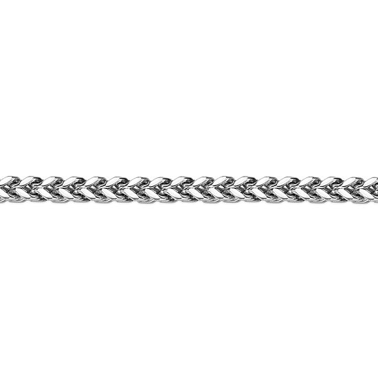 Mens Stainless Steel 9" 6mm Foxtail Bracelet
