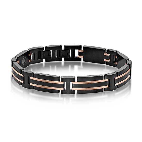 Mens Stainless Steel Wrap Bracelet