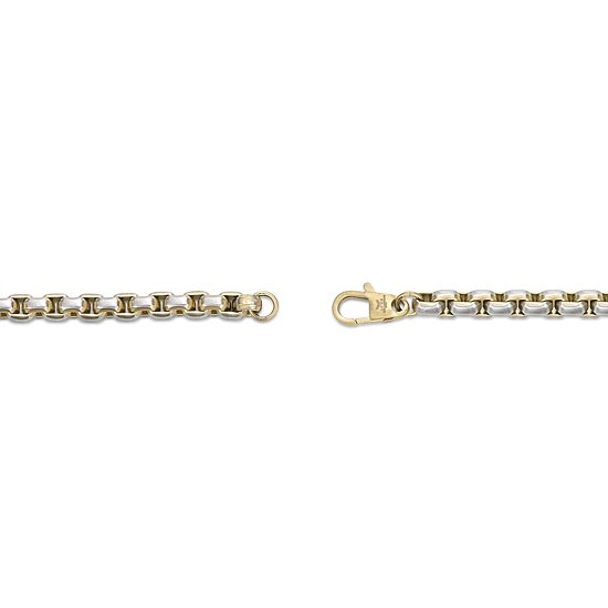 Mens Stainless Steel 24 Inch Box Chain Necklace