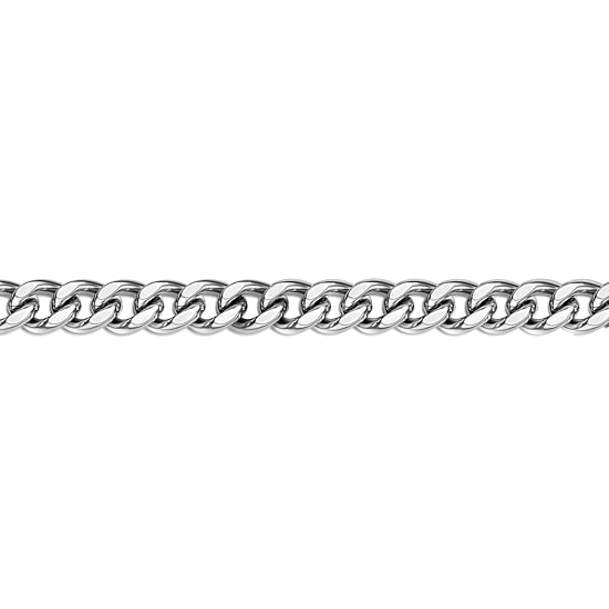 Mens Stainless Steel 12mm Chunky Curb Chain