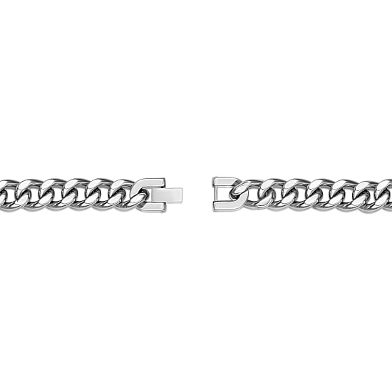 Mens Stainless Steel 12mm Chunky Curb Chain