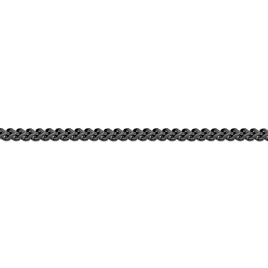 Stainless Steel Solid Wheat Chain Necklace
