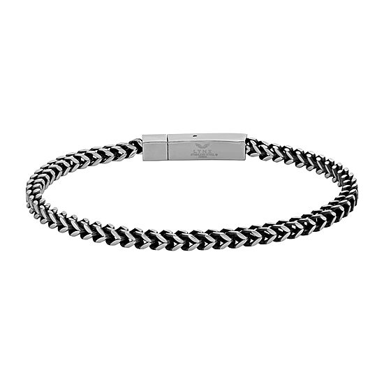 Mens Stainless Steel Wrap Bracelet