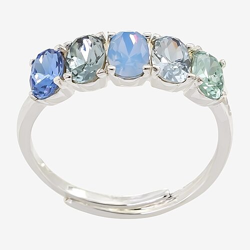 Sparkle Allure Birthstone Womens 2MM Red Cubic Zirconia Pure Silver Over Brass Band, One Size, September