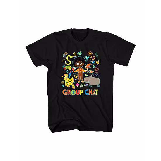 Disney Collection Little & Big Kid Boys Crew Neck Short Sleeve Regular Fit Encanto Graphic T-Shirt