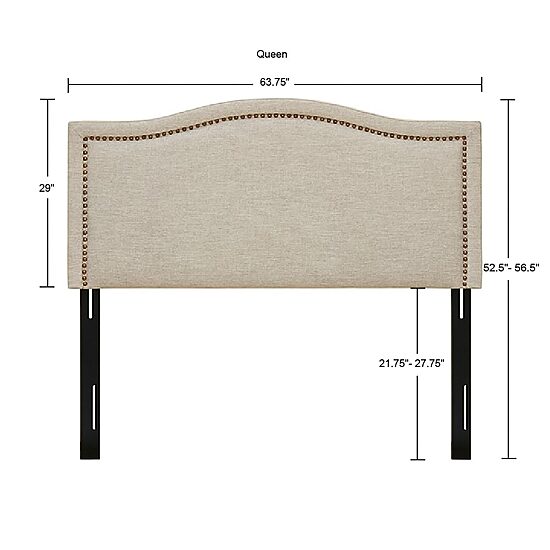 Madison Park Augusta Upholstery Headboard