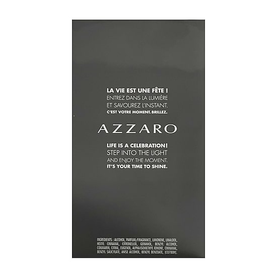 Azzaro Pour Homme Eau De Toilette