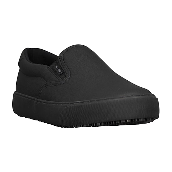 Lugz Clipper Slip Resistant Mens Round Closed Toe Work Shoes