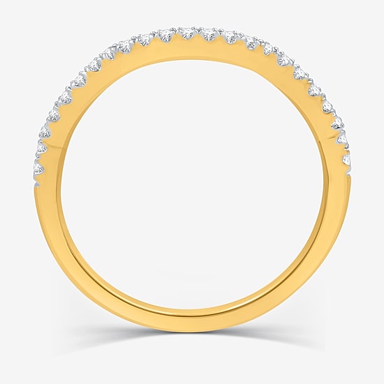 I Said Yes (H-I / I1) Womens 1 CT. T.W. Lab Grown White Diamond Sterling Silver or 14K Gold Over Silver Side Stone Halo Bridal Set