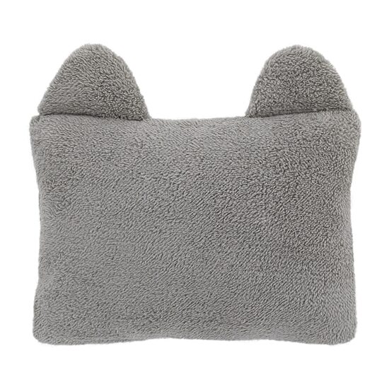 Nojo Sherpa Raccoon Rectangular Throw Pillow