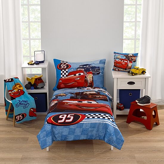 Disney Collection 4-pc. Cars Toddler Bedding Set