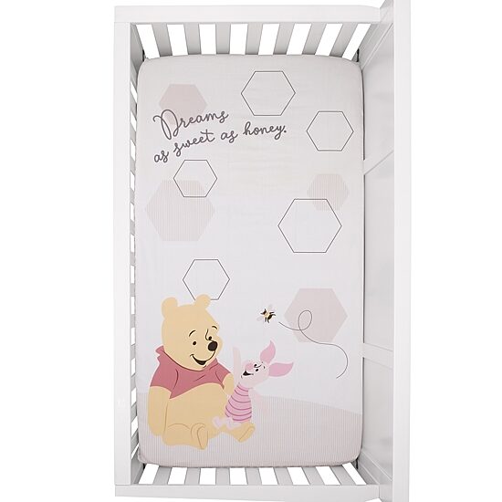 Disney Collection Winnie The Pooh Crib Sheet