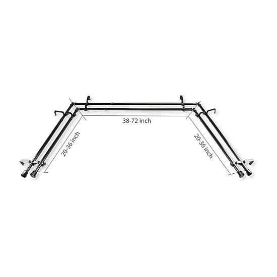 Rod Desyne Jordana Double Bay Window Rod