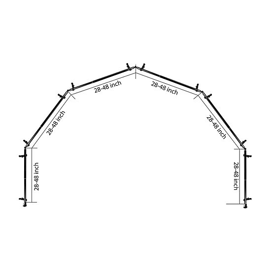 Rod Desyne Jordana 6 Sided Bay Window Rod